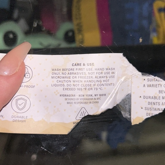 Stainless steel tumbler caveman SpongeBob NWOT - Picture 7 of 7